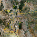 New Mexico Gold Map