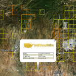 New Mexico Gold Map