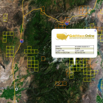 Utah Gold Map