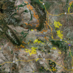 Wyoming Gold Map