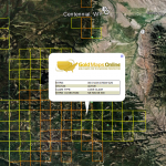 Wyoming Gold Map
