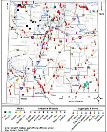 Historic New Mexico Gold Mines